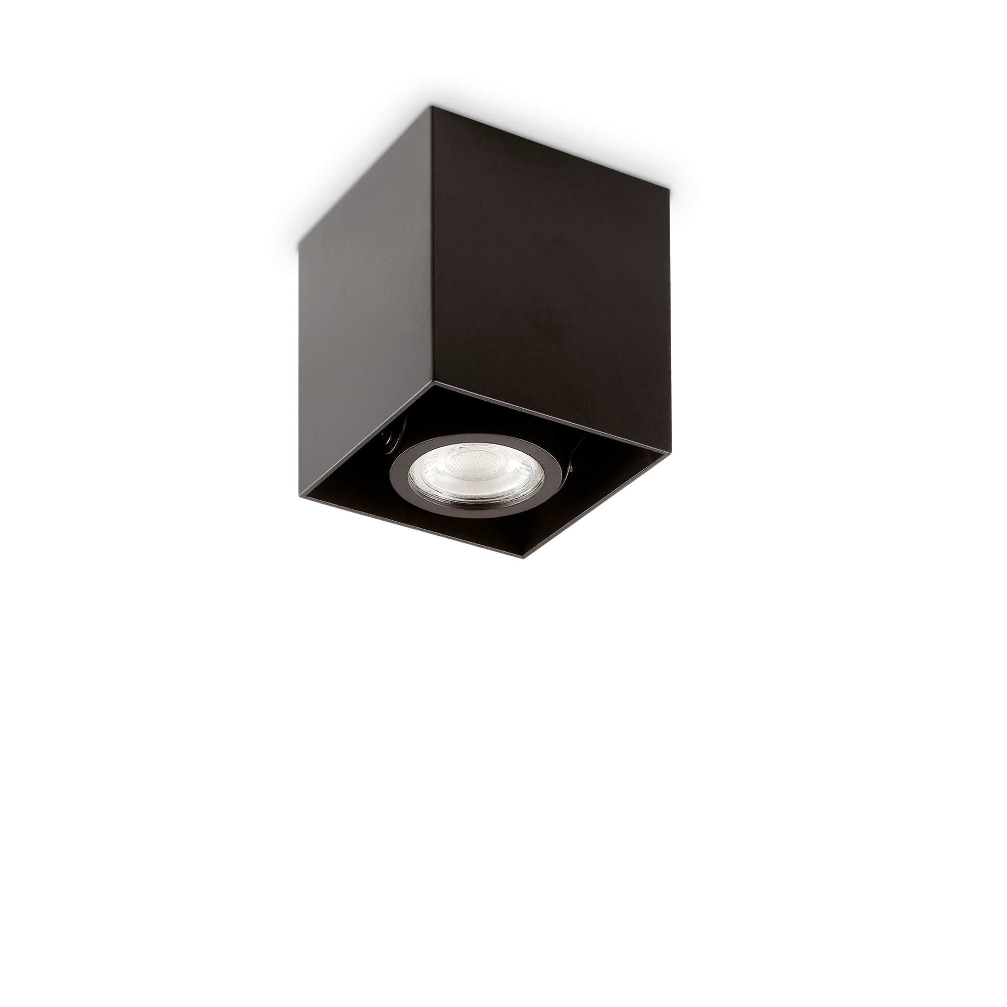 Mood 1Lt  Square Spotlight IP20  - Black/White