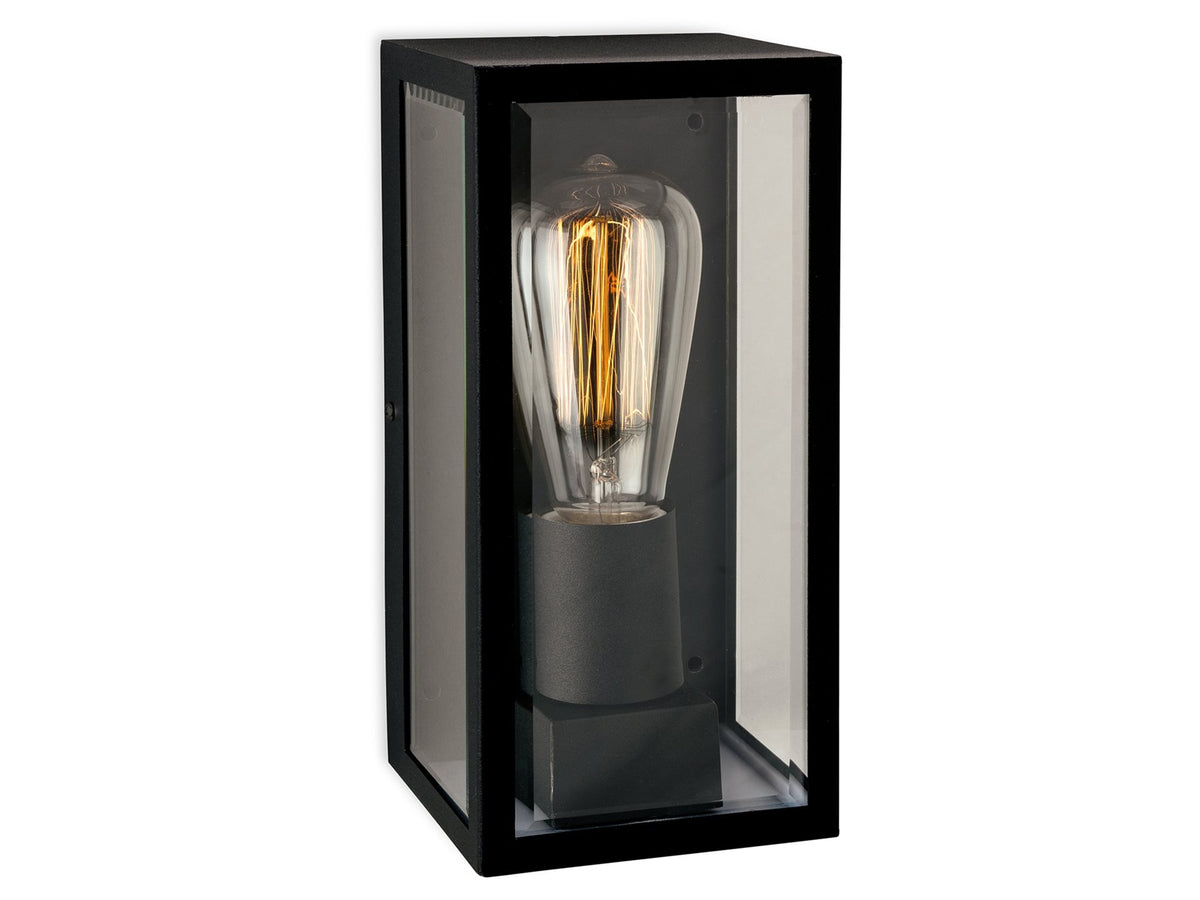 Dallas Wall Light- Black/ Stainless Steel