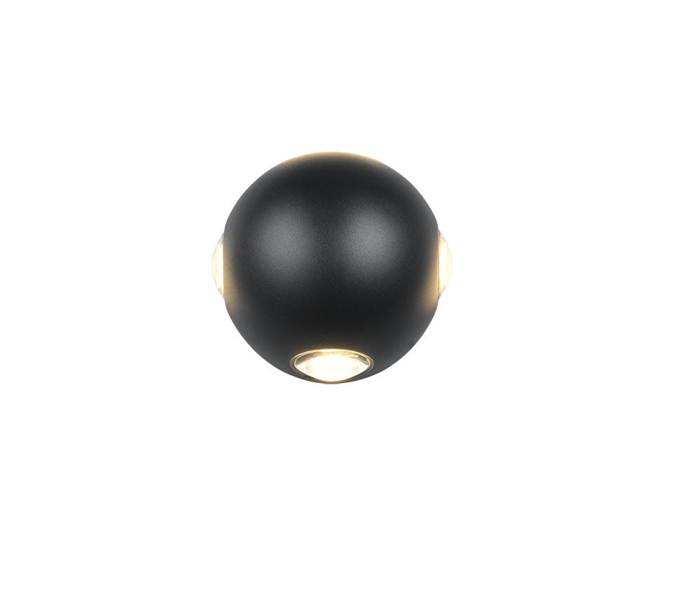 Avisio 2/4Lt Outdoor Up down Wall Light