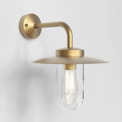 Portree Outdoor Wall Light IP44 - Solid Brass