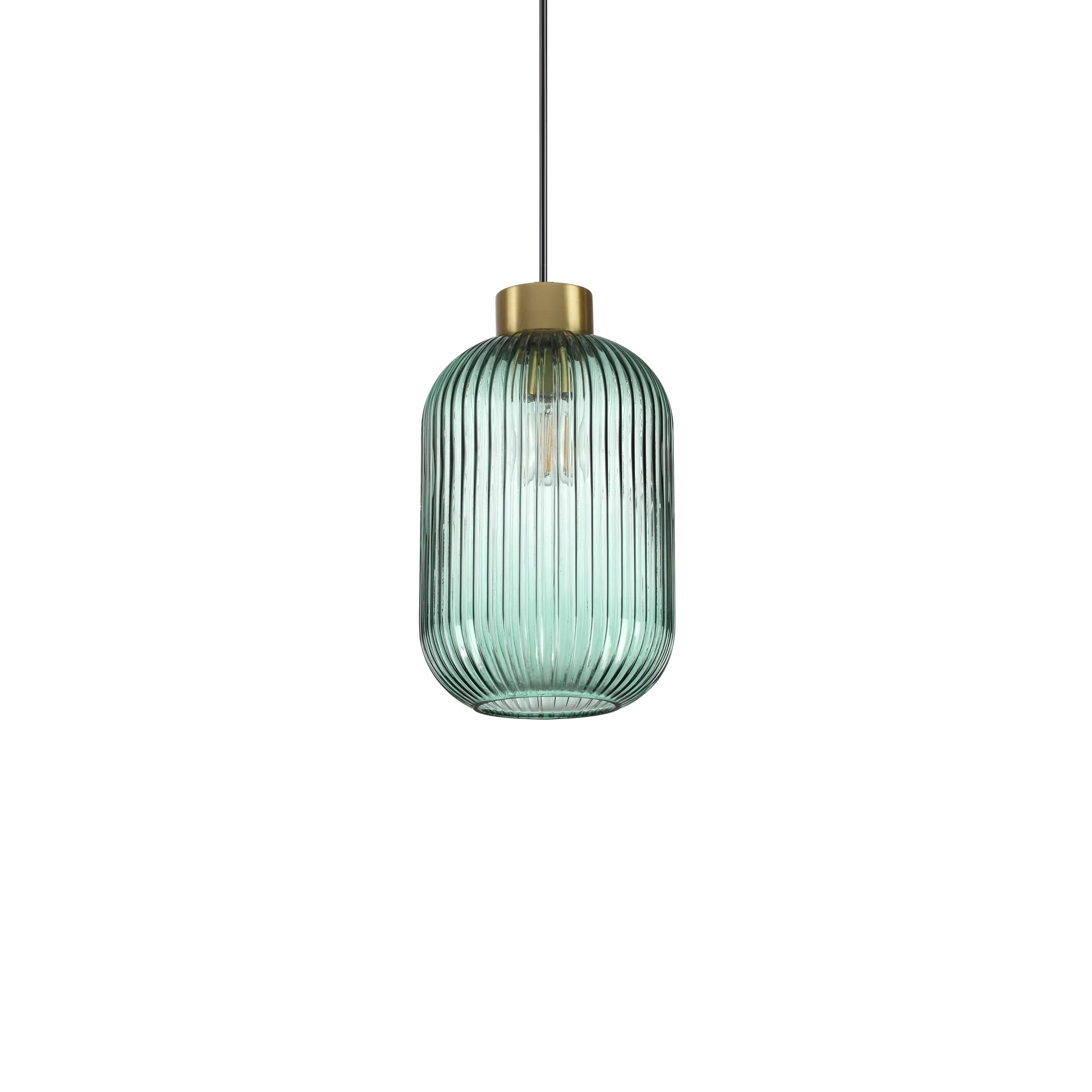 Mint Pendant Light, Various Styles - Green/Smokey Grey Finish