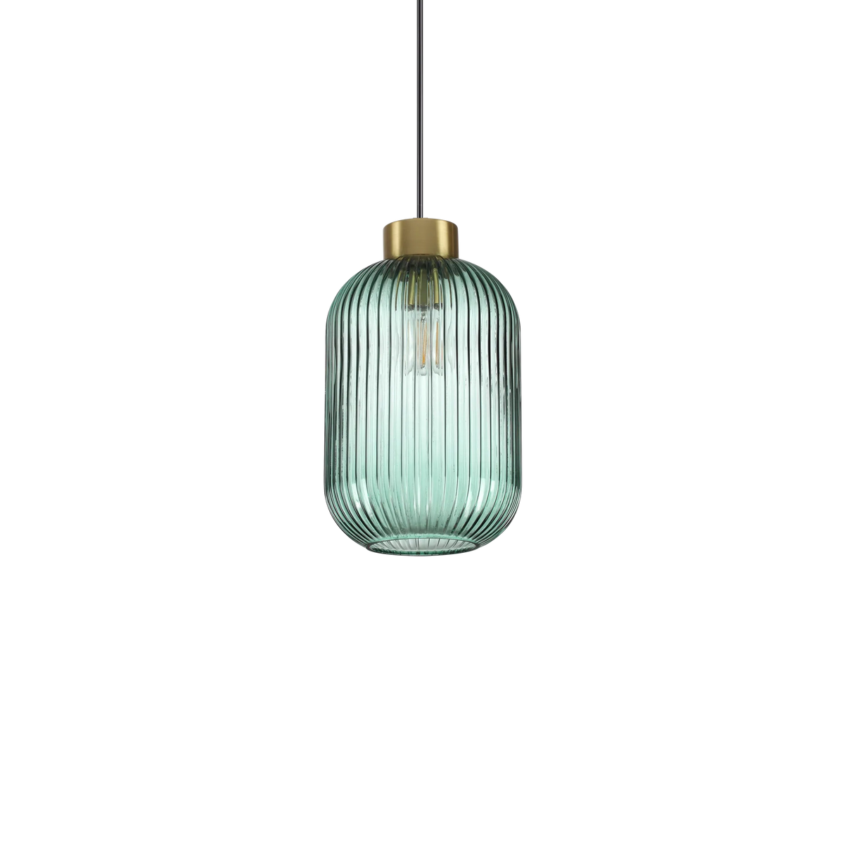 Mint Pendant Light, Various Styles - Green/Smokey Grey Finish