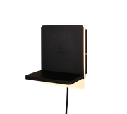 Fairfield Wireless & USB Charger Light - Matt Black