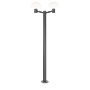 Clio Post Light - Anthracite/White/Grey/Black Finish
