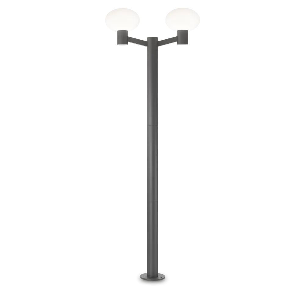 Clio Post Light - Anthracite/White/Grey/Black Finish