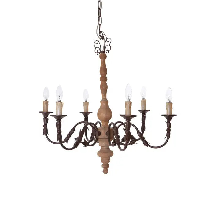 Biddulph 6 Arm Chandelier
