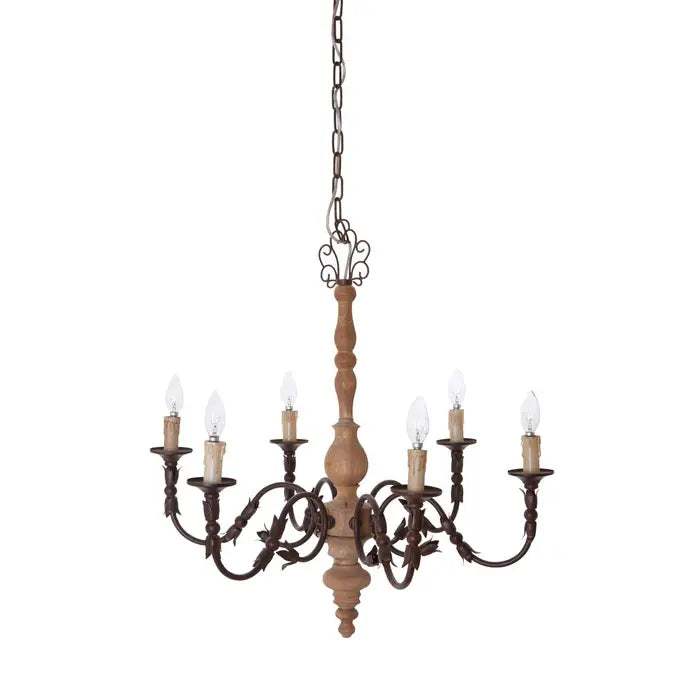 Biddulph 6 Arm Chandelier