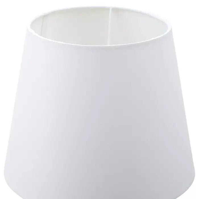 Rugby Light Green Glass Table Lamp with Chrome Base