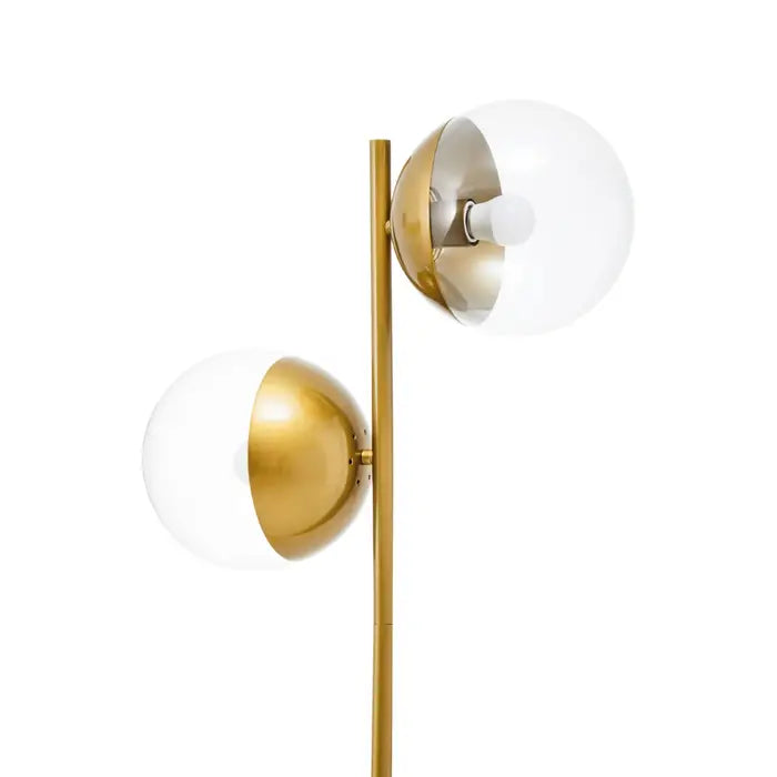 Mirrored Majesty Floor Lamp