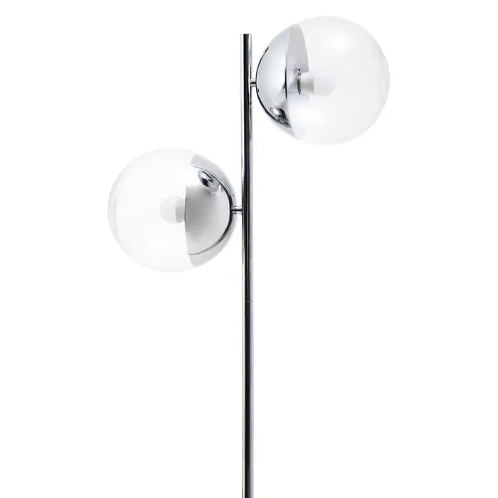 Mirrored Majesty Floor Lamp