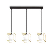 Lingotto Kitchen Table/Island - Brass Finish - Cusack Lighting