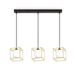 Lingotto Kitchen Table/Island - Brass Finish - Cusack Lighting