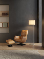Venn Floor Lamp- Bronze/ Matt Nickel