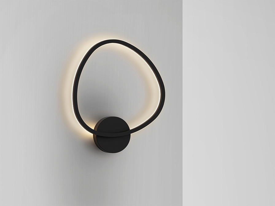 Opalis LED Wall Light - Black/White