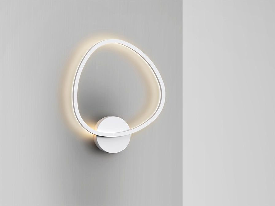 Opalis LED Wall Light - Black/White