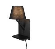 Comfort 1Lt Reading Light - Black/White