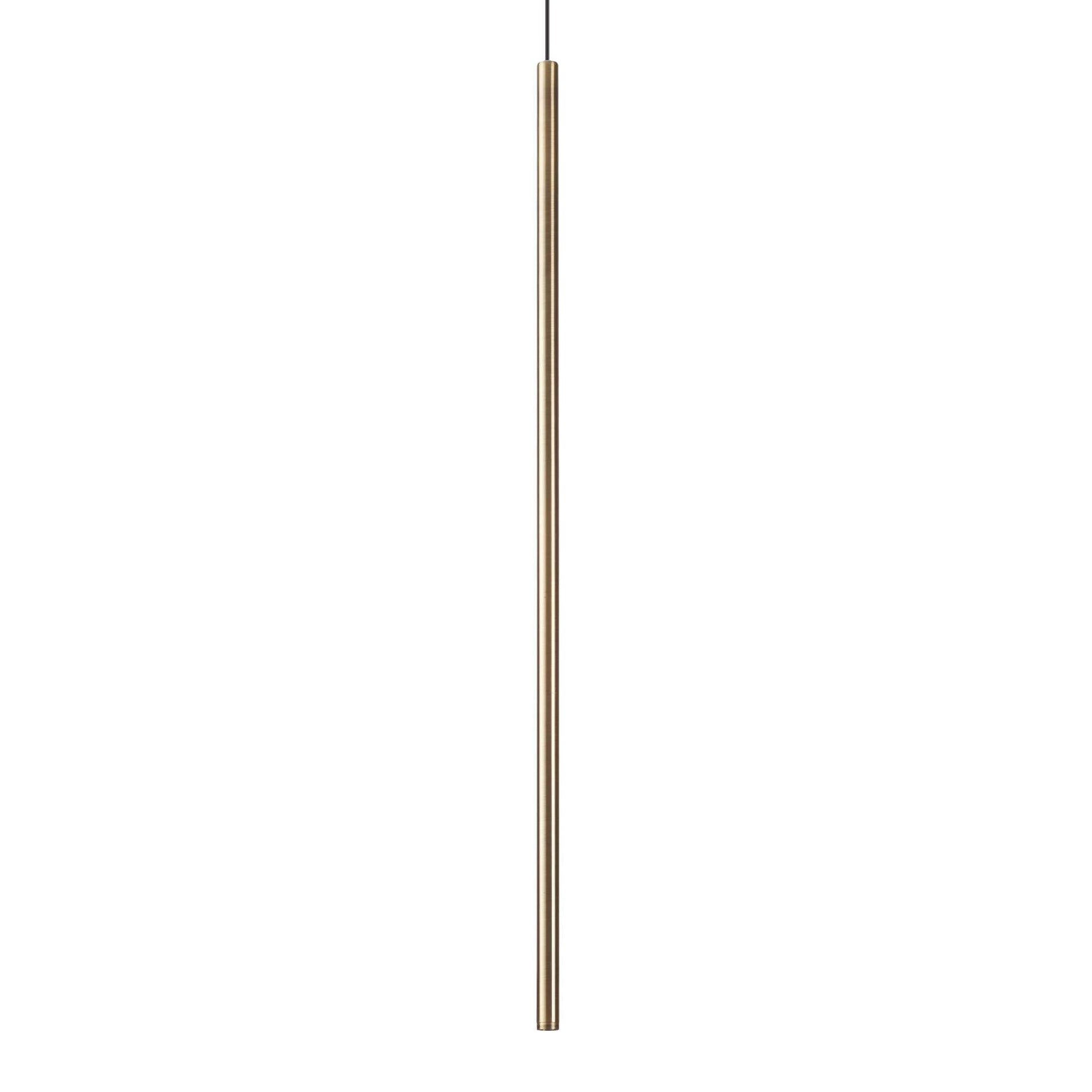 Filo Cluster 1Lt - White/Black/Brass Finish