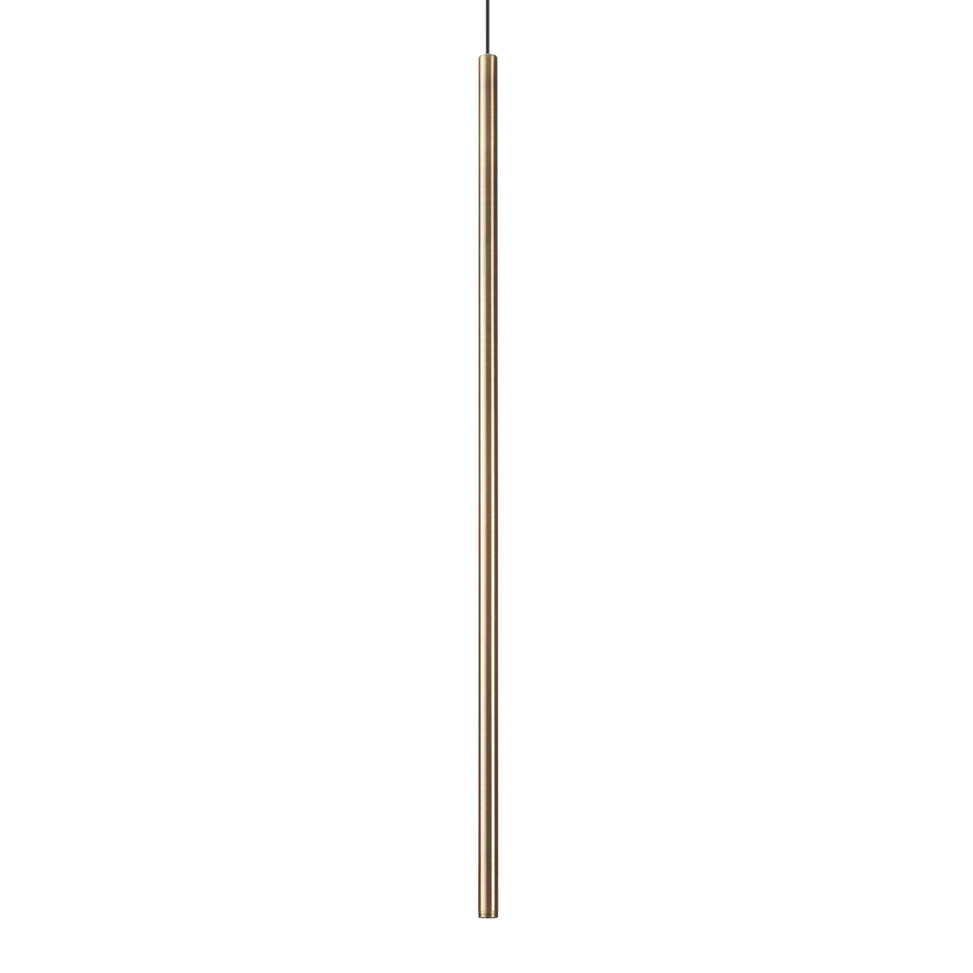 Filo Cluster 1Lt - White/Black/Brass Finish