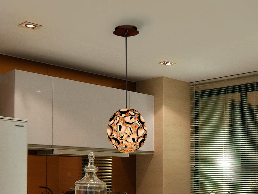 Narisa Sinlge Pendant - Rose Gold Finish