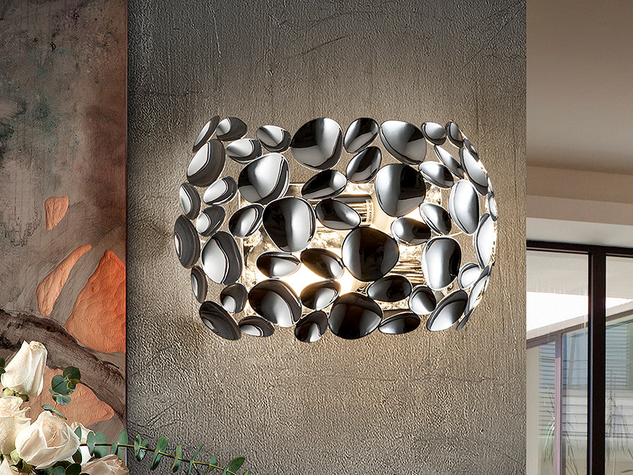 Narisa Wall Light- Chrome/ Rose Gold Finish