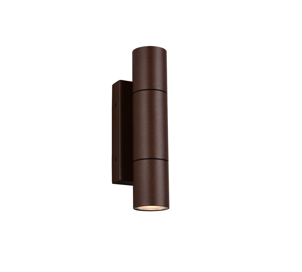 Yamuna Up/ Down Outdoor Wall Light- Rusty/ White/ Anthracite Finish
