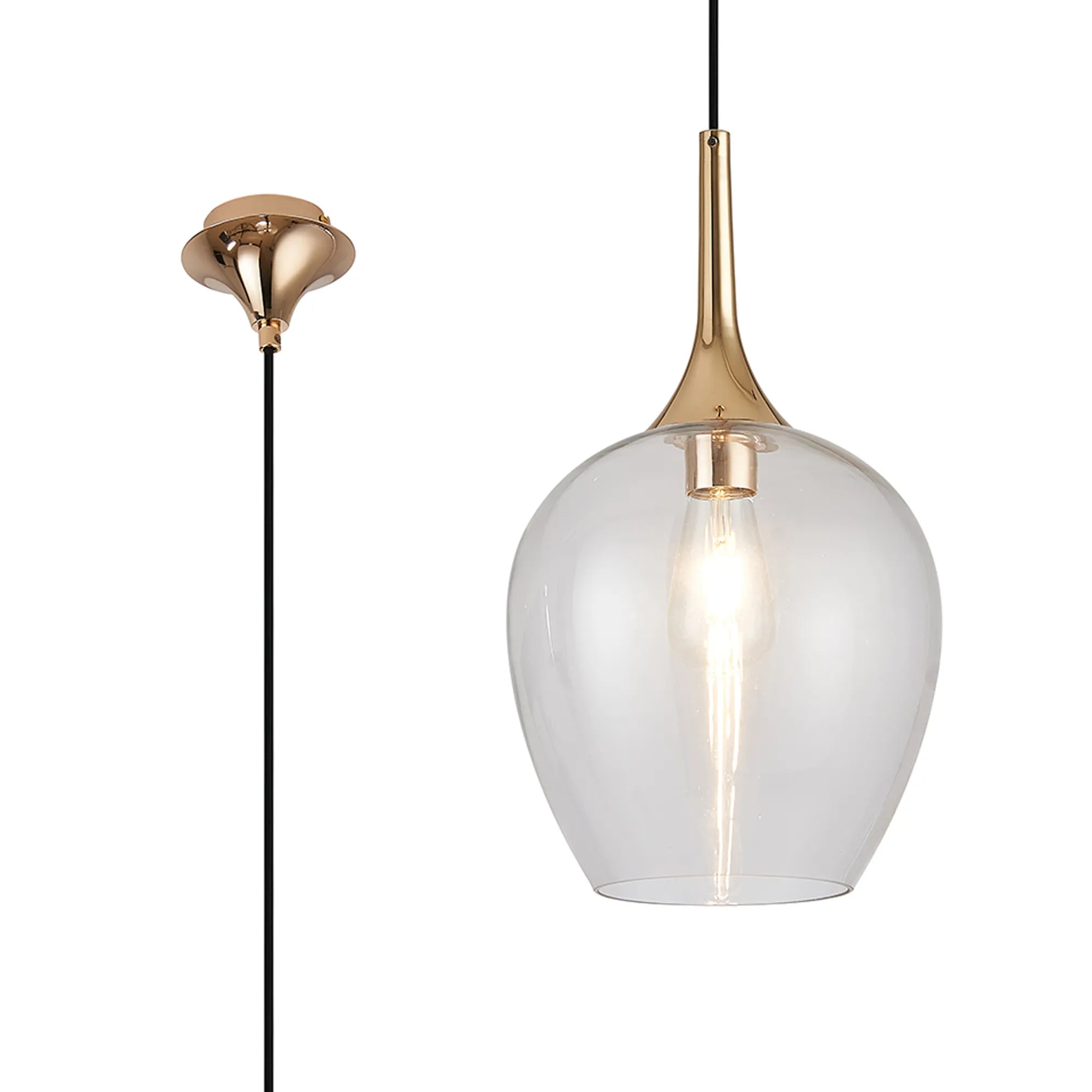 Benalla Single Pendant 1 x E27