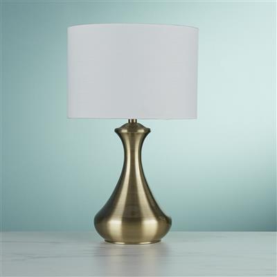 Touch Table Lamp - Brass/Silver