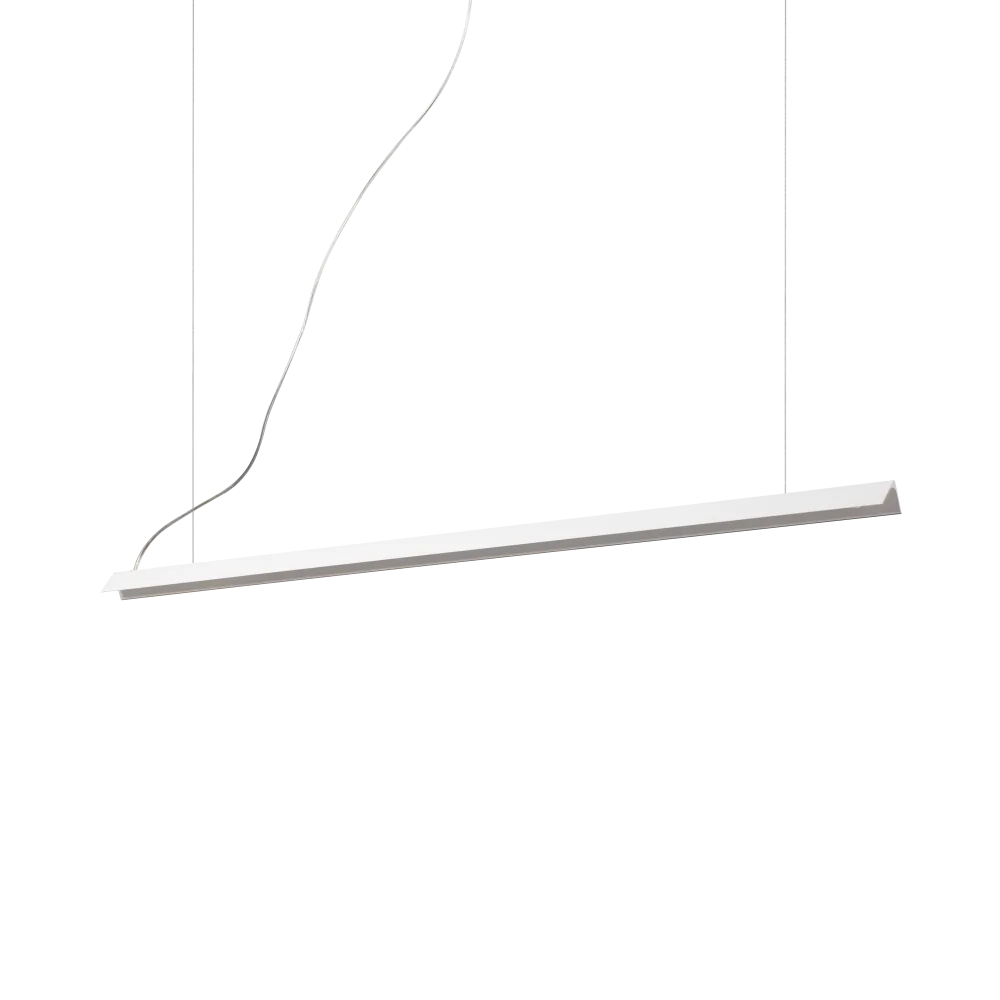 V-Line LED Linear Pendant - White/Black