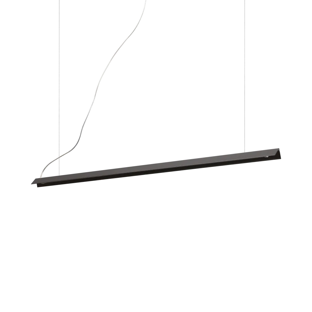 V-Line LED Linear Pendant - White/Black