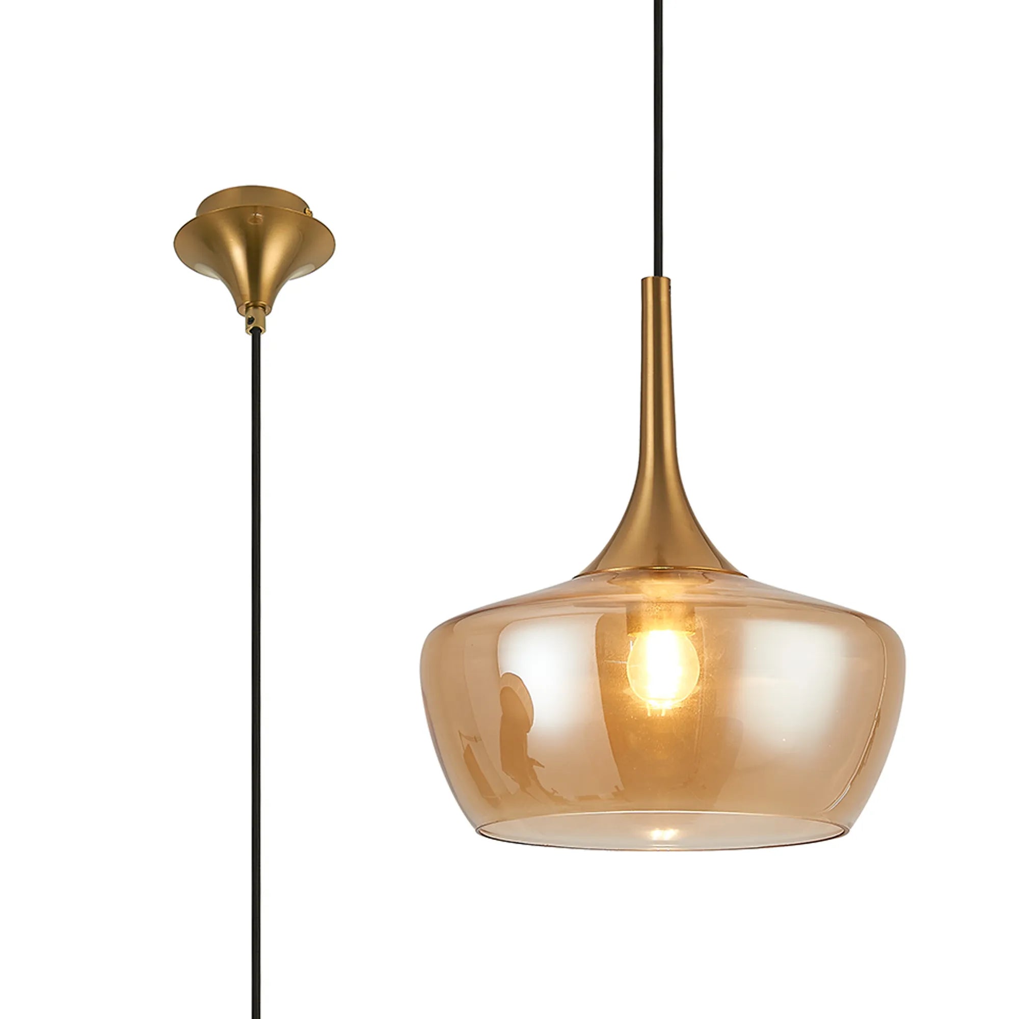 Benalla Single Pendant 1 x E27