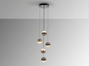 Orbes - Lamp 5/13L  Black/Copper/Brass Ip20 Integrated Led Dimmable