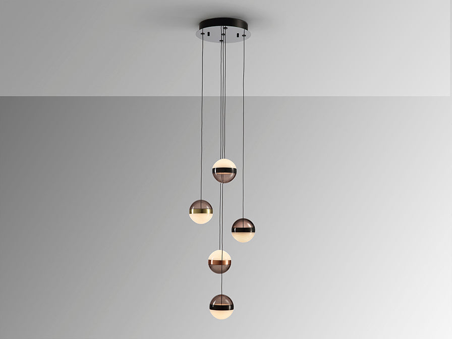 Orbes - Lamp 5/13L  Black/Copper/Brass Ip20 Integrated Led Dimmable