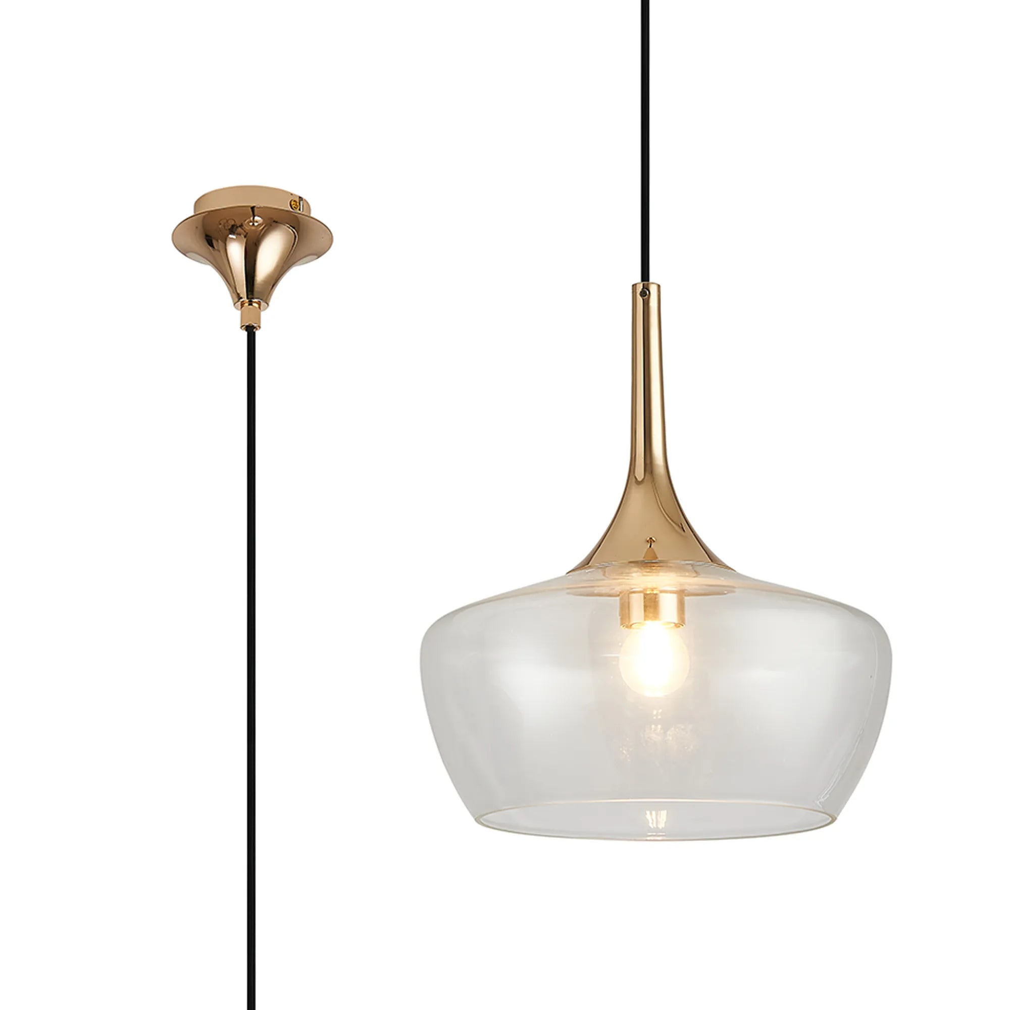 Benalla Single Pendant 1 x E27
