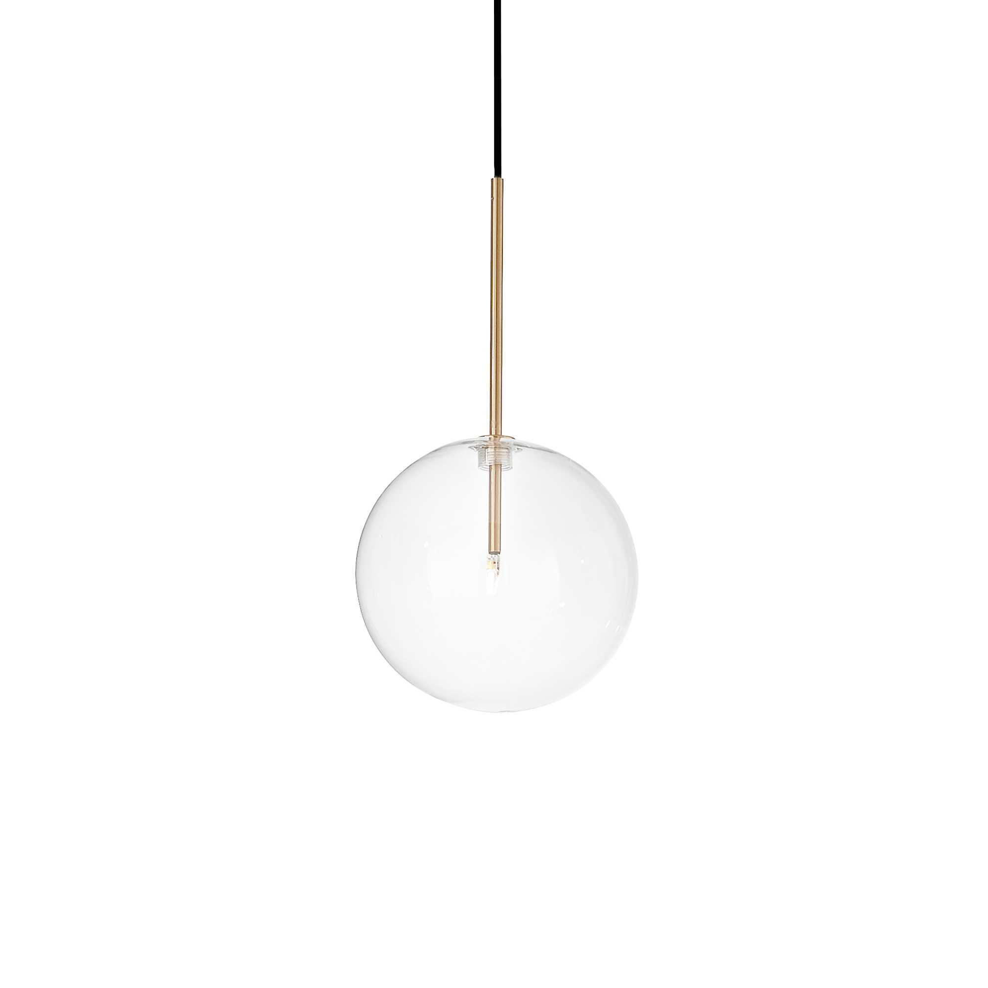 Equinoxe 1Lt Chrome/Brass Single Pendant - Various Sizes