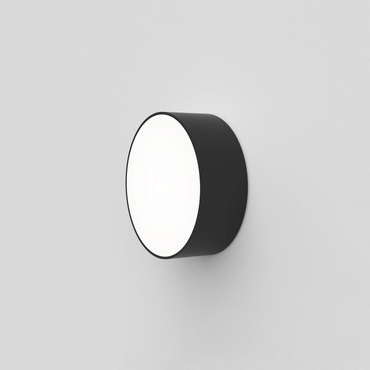 Kea Round Textured Black Wall Light Promotional Offer