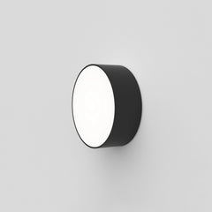 Kea Round Textured Black Wall Light Promotional Offer