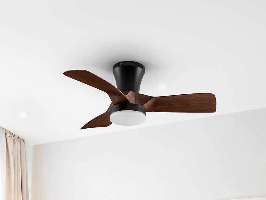 Polaris Ceiling fans Ø 75 to 90 cm- White/ Black Finish
