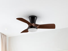 Polaris Ceiling fans Ø 75 to 90 cm- White/ Black Finish
