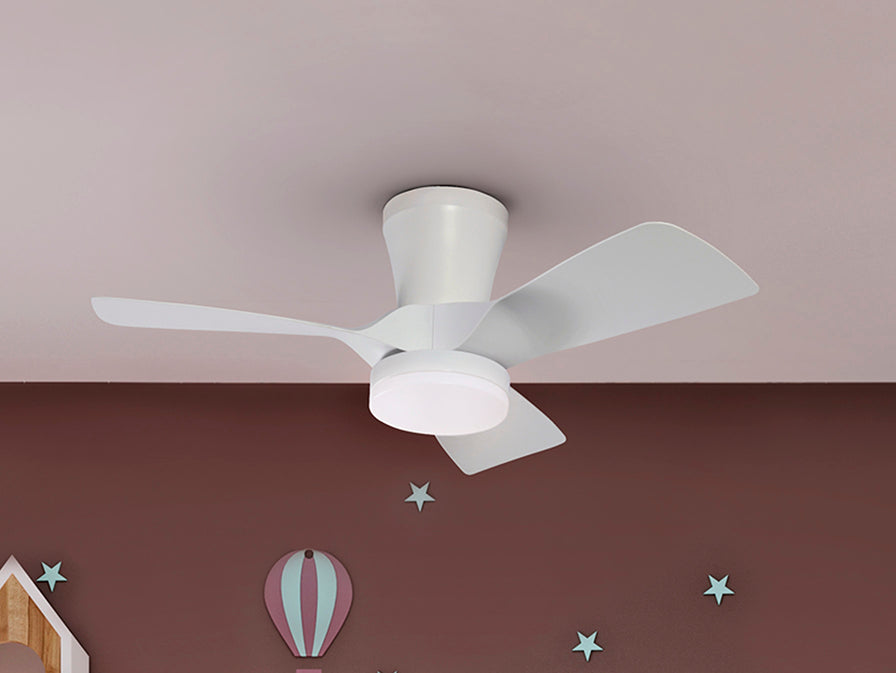 Polaris Ceiling fans Ø 75 to 90 cm- White/ Black Finish