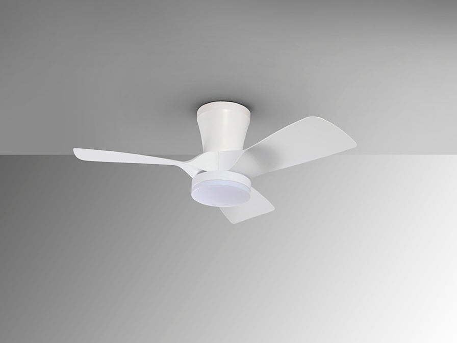 Polaris Ceiling fans Ø 75 to 90 cm- White/ Black Finish