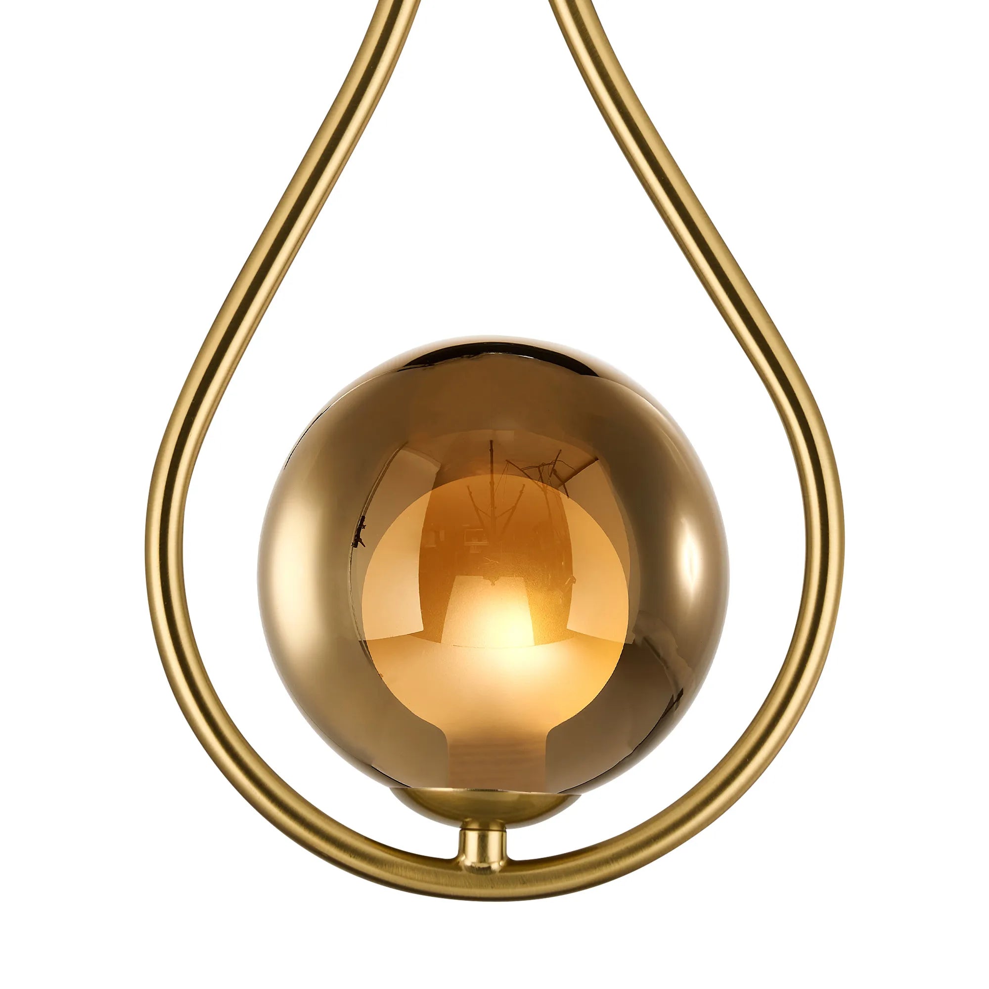 Finchley Teardrop Pendant/Semi Ceiling Convertible