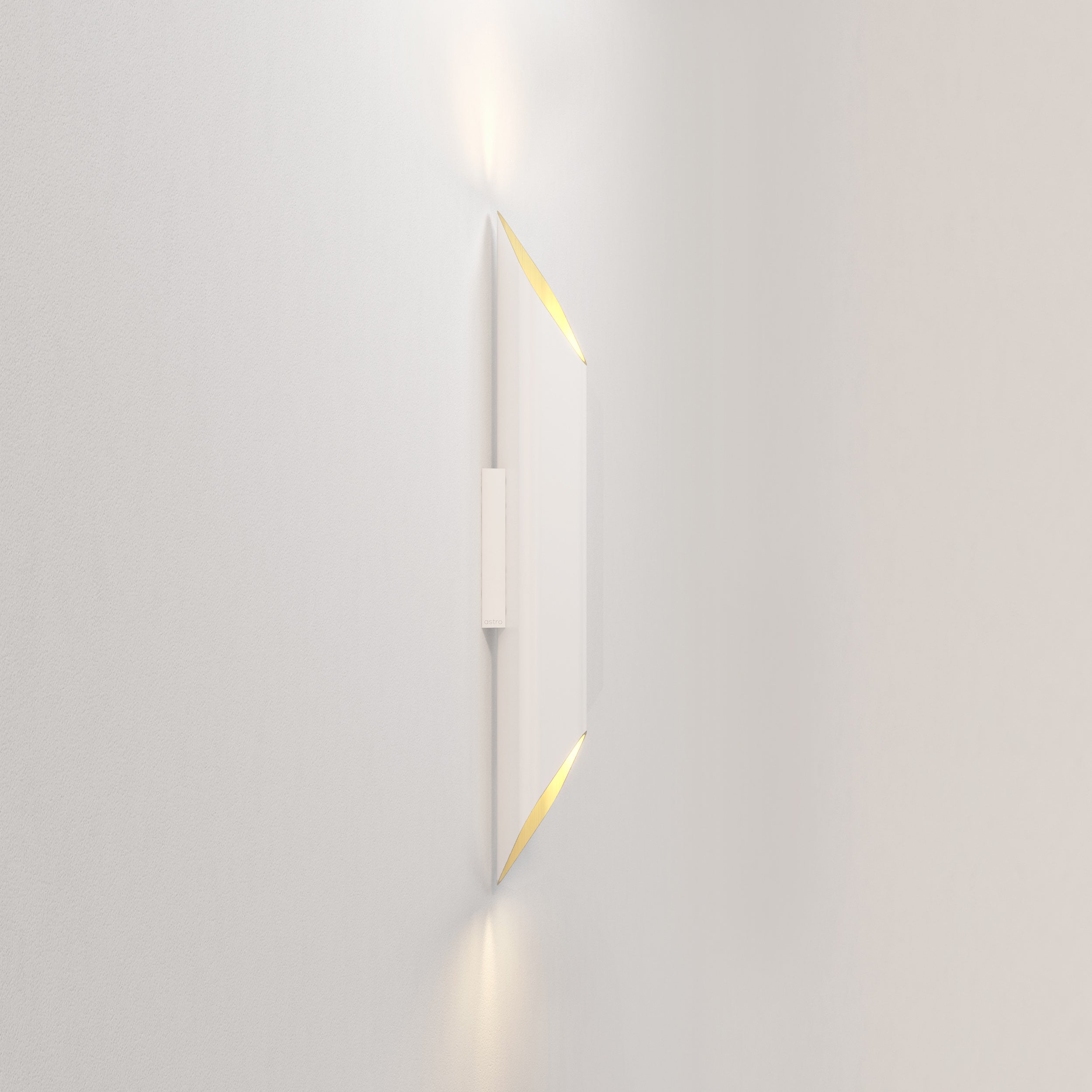 Ako 420/600 Phase Wall Light- Black/ White
