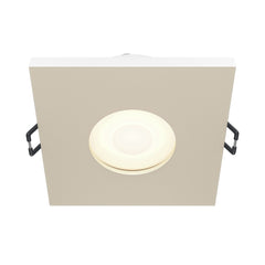 Stark Round/Square Recessed Bathroom Light IP65 - Various Colours