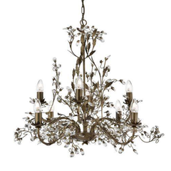 ALMANDITE Light Fitting Chandelier  2498-8BR - Cusack Lighting