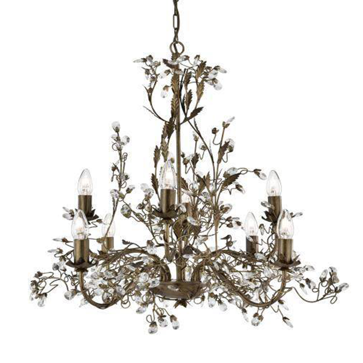 ALMANDITE Light Fitting Chandelier  2498-8BR - Cusack Lighting