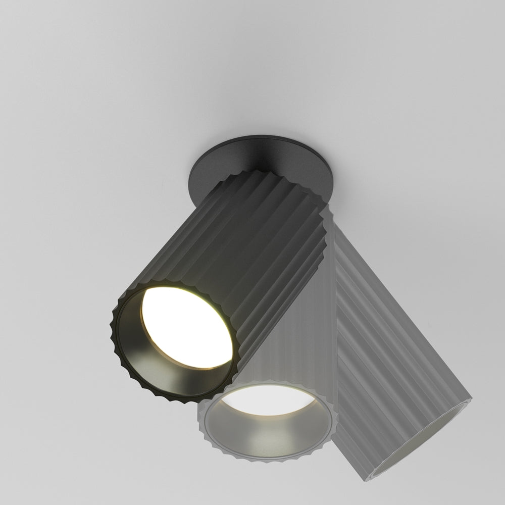 Calipso 10W Recessed Light- Brass/ Black/ White Finish