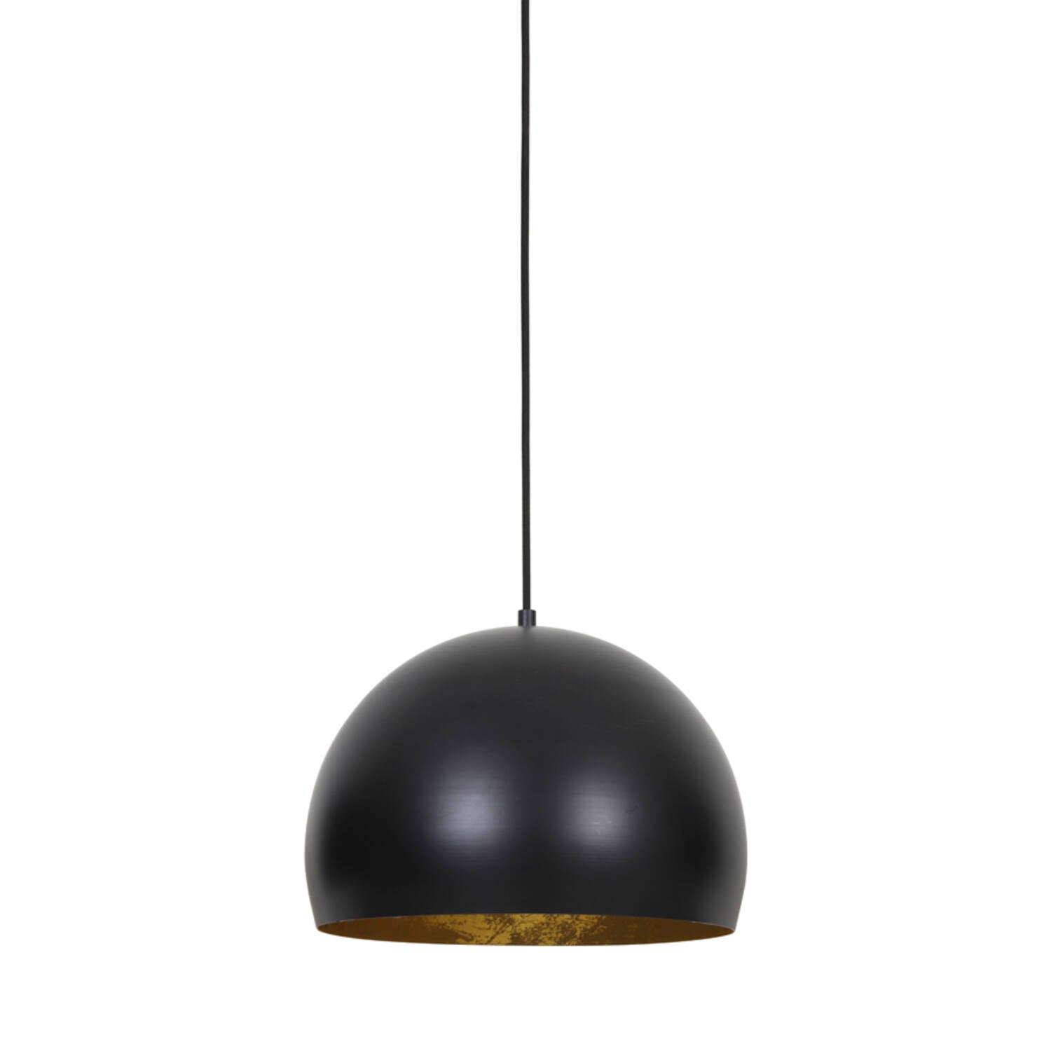 Jaicey 1Lt Pendant - Black/Gold