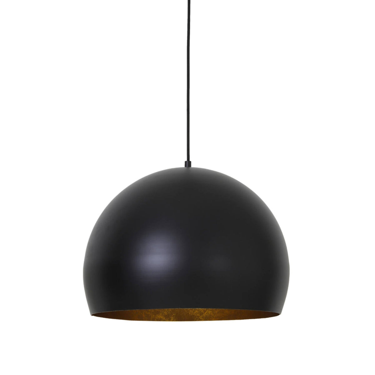 Jaicey 1Lt Pendant - Black/Gold