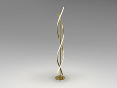 Dido LED Floor Lamp - Gold Finish