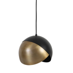 Namco 1Lt Pendant - Antique Bronze & Matt Black